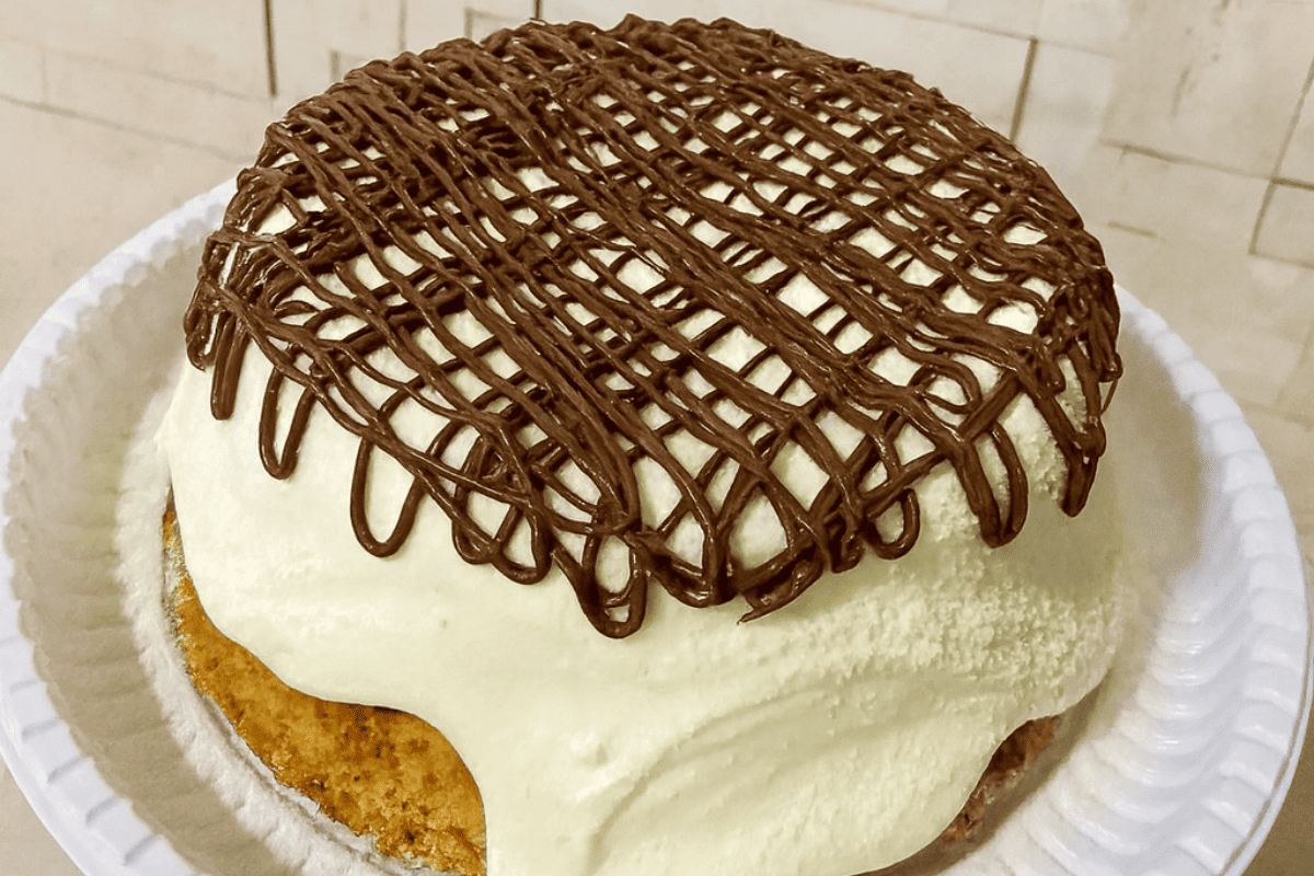 Bolo Vulcão de Ninho com Nutella
