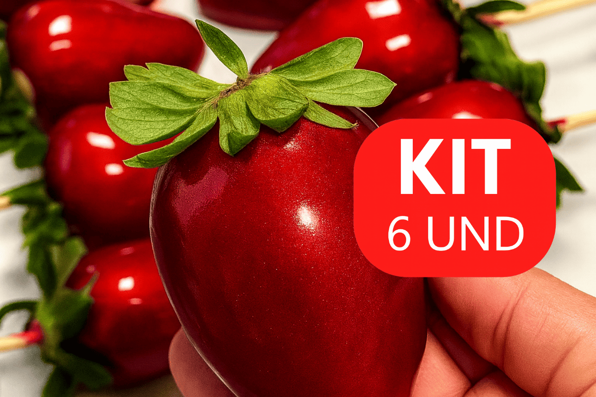 Kit Morangos do Amor 6 unidades